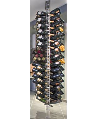 Free Standing Wine Rack in Plexiglass for 136 champagne bottles  SOBRIO