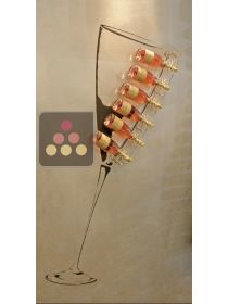 Glass shaped Wall Sticker  SOBRIO