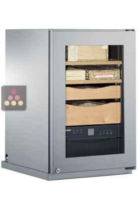 Cigar Humidor with temperature and humidity control.
