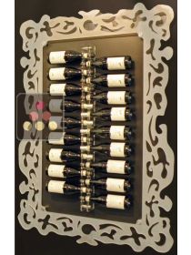 Clear plexiglass frame for wall wine rack SOBRIO