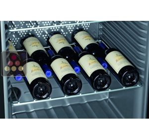 shelf : chromed steel / empreinte for the Vinothek ranks
 LIEBHERR