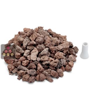 Pack of lava stones for wine cabinet LIEBHERR