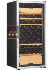 Multi-Purpose Ageing and Service Wine Cabinet for fresh and red wines - 3 temperatures - Storage/sliding shelves ARTEVINO