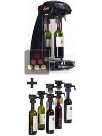 By the glass wine dispenser for 75cl and Magnum bottles + 8 dispensing corks, 4 for free WINEFIT