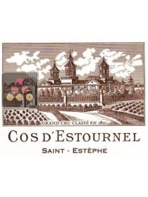 Red Wine Cos d'Estournel - Saint Estèphe 2° Cru Classé - 2007 0.75 L Sélection Vin