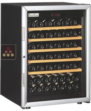 Multi temperature wine service and storage cabinet - Sliding shelves ARTEVINO