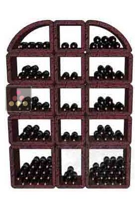 Wine bottle racks made of lava stone - Multi 200 bottles