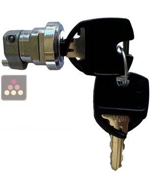 Replacement lock for wine cabinet Artevino Oxygen Glass Door ARTEVINO