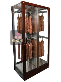 4-sided refrigerated display cabinet for storage or service of delicatessen CALICE