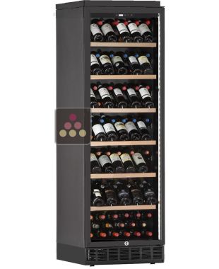 Single temperature built in wine cabinet for storage or service - Inclined bottles display - EXPO Model CALICE