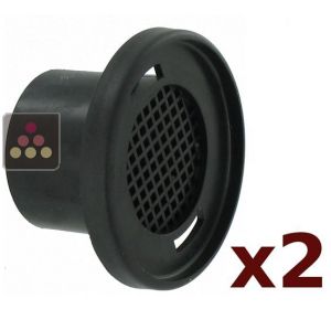 Set of 2 active carbon filter for CLIMADIFF wine cabinet 
 CLIMADIFF