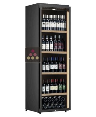 Single temperature freestanding wine cabinet for storage or service - Standing bottles - Left hinged CALICE