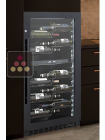 Built-in dual temperature wine service or storage cabinet - Exhibition model LE CHAI