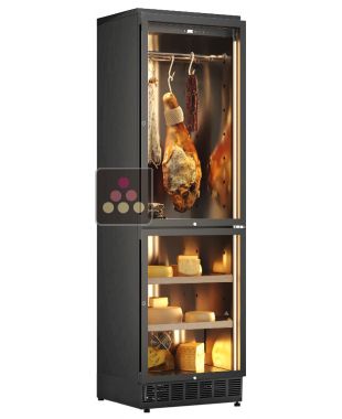 Built-in combination of cold cuts & cheese cabinets CALICE