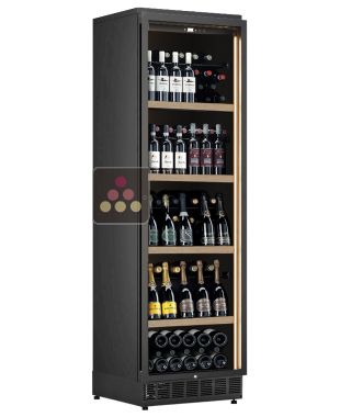 Single temperature built in wine service cabinet - Mixed shelves CALICE