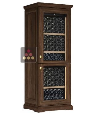 Dual temperature wine cabinet for service or storage  CALICE