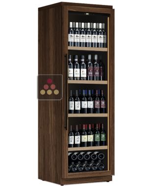 Single temperature freestanding wine cabinet for storage or service - Standing bottles CALICE