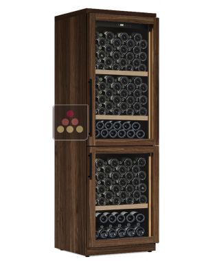 Dual temperature wine cabinet for service or storage  CALICE