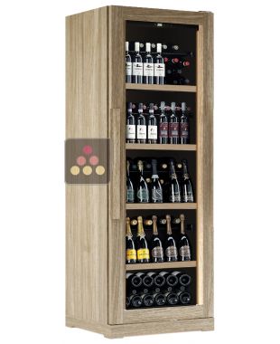 Single temperature freestanding wine cabinet for storage or service  CALICE