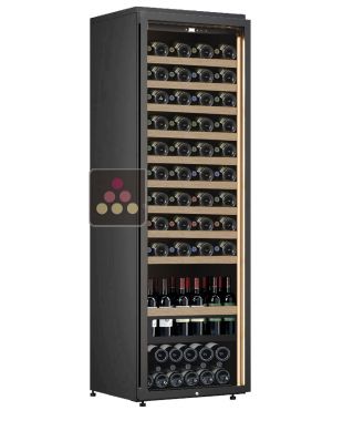 Single temperature wine storage or service cabinet - Sliding shelves and drawer CALICE