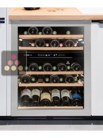Dual temperature built-in wine cabinet for storage and/or service AVINTAGE