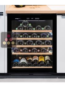 Single temperature built-in wine cabinet for storage and/or service AVINTAGE