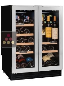 Dual temperature wine cabinet for service AVINTAGE