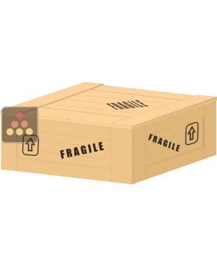 Wooden crate overpack for Calice Design display cabinet CALICE DESIGN