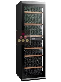 Connected 2 temperature wine cabinet for service and storage  CLIMADIFF