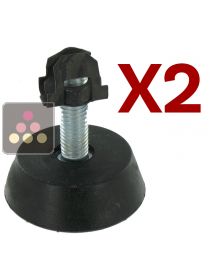Set of 2 Adjustable feet for Artevino wine cabinets (old reference) ARTEVINO