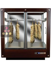 3-sided refrigerated display cabinet for storage or service of delicatessen CALICE