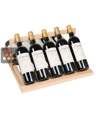 Wooden display rack for APOGEE cellars, width 55.5 cm La SOMMELIERE