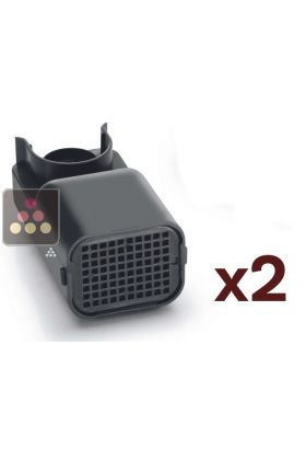 2 active carbon filters for wine cabinets

