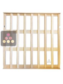 Wooden storage rack for APOGEE cellars, width 55.5 cm La SOMMELIERE