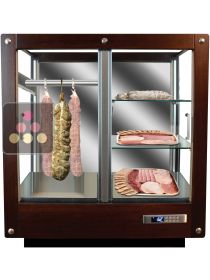 3-sided refrigerated display cabinet for storage or service of delicatessen CALICE