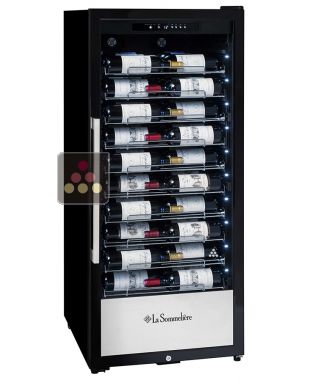 Single-temperature wine cabinet for service or storage La SOMMELIERE