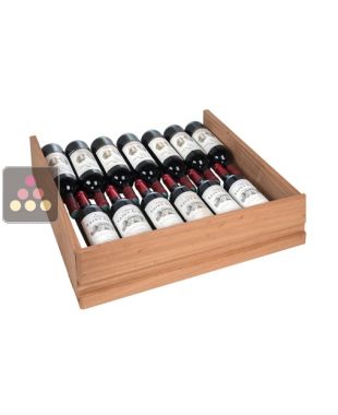 Sliding drawer for lying bottles, width 59 cm AVINTAGE
