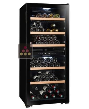 2 temperature wine cabinet for service and/or storage La SOMMELIERE