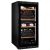 Connected 2 temperature wine cabinet for service and storage 