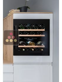 Dual temperature built in wine service cabinet AVINTAGE