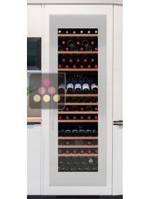 Triple temperature built in wine service cabinet AVINTAGE