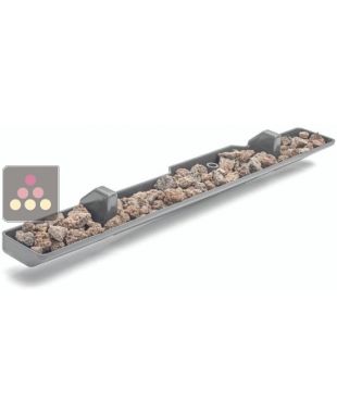 Water tank with lava stones LIEBHERR