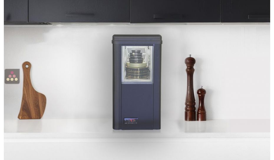 Refrigerated cellar for caviar or truffle storage