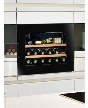 Single temperature self ventilated built in wine service cabinet AVINTAGE