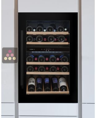 Dual temperature built in wine service cabinet AVINTAGE