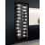 Built-in single temperature wine service or storage cabinet