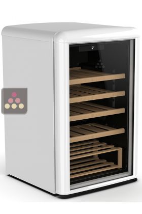 One temperature wine service cabinet