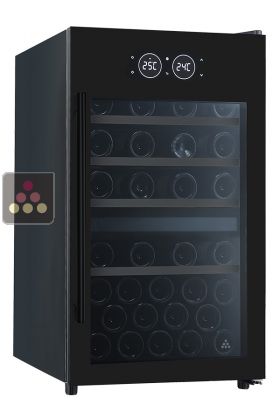 2 temperatures wine service cabinet
