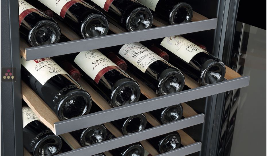 2 temperatures wine service cabinet