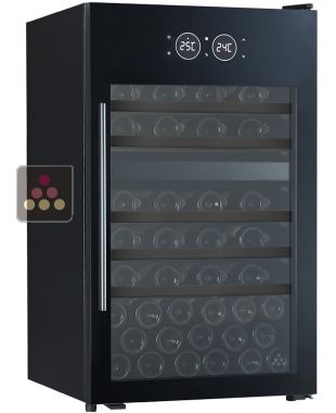Dual temperature wine cabinet for service LE CHAI